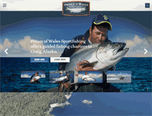 Tablet Screenshot of princeofwalessportfishing.com